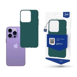 Dėklas skirtas iPhone 14 Pro Max iš Matt Case serijos – tamsiai žalias
