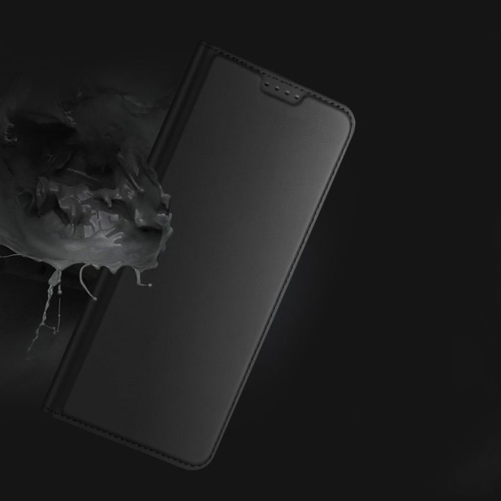 Skin Pro“ dėklas, skirtas Oppo Reno 8“ atverčiamam dangtelio kortelių piniginės stovui mėlynos spalvos