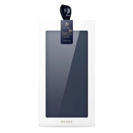 Skin Pro“ dėklas, skirtas Oppo Reno 8 Pro“ atverčiamu dangteliu kortelių piniginės stovui mėlynos spalvos
