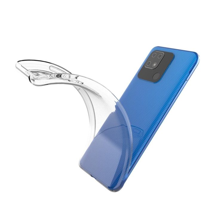Ultra Clear 0,5 mm dėklas, skirtas Xiaomi Poco C40 plonu dangteliu, skaidrus