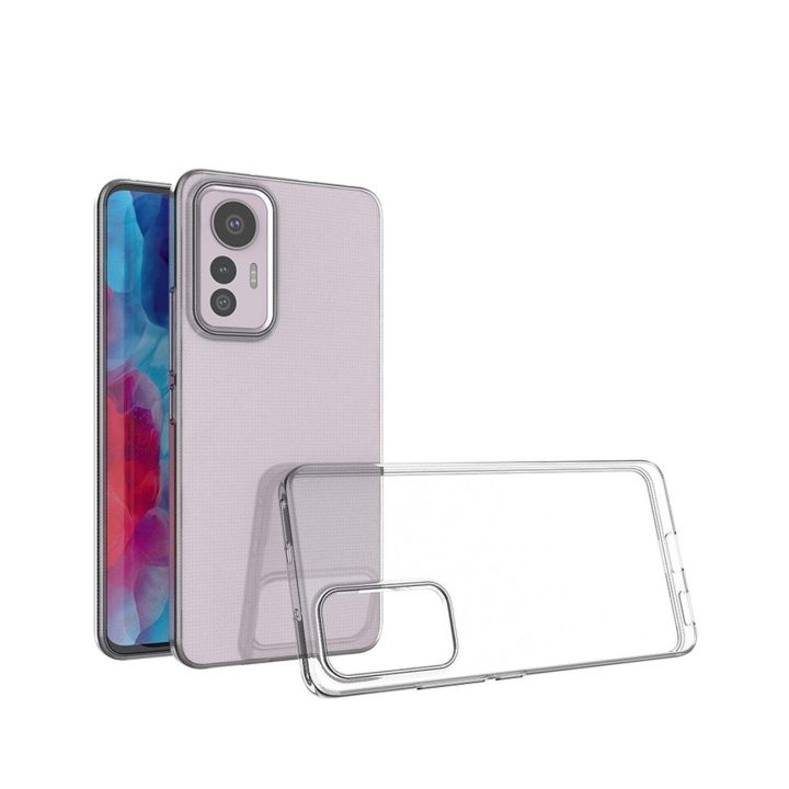 Ultra Clear 0,5 mm dėklas skirtas Xiaomi 12 Lite plonas dangtelis skaidrus