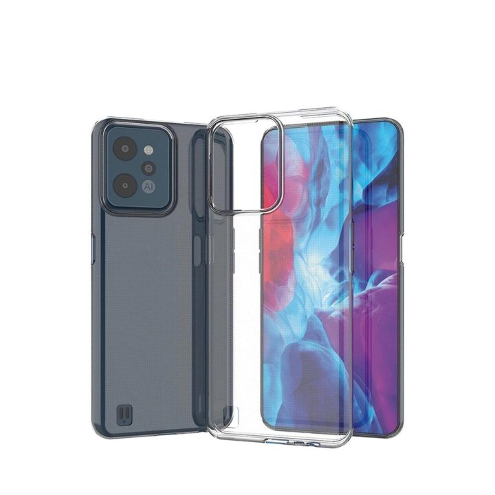 Ultra Clear 0,5 mm dėklas, skirtas Realme C31 plonu dangteliu, skaidrus