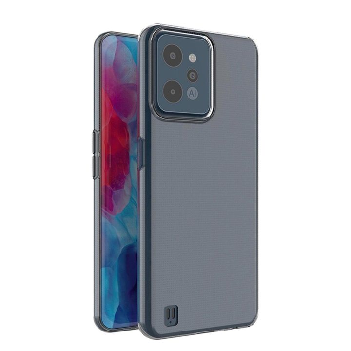 Ultra Clear 0,5 mm dėklas, skirtas Realme C31 plonu dangteliu, skaidrus