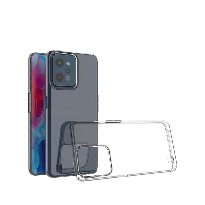 Ultra Clear 0,5 mm dėklas, skirtas Realme C31 plonu dangteliu, skaidrus