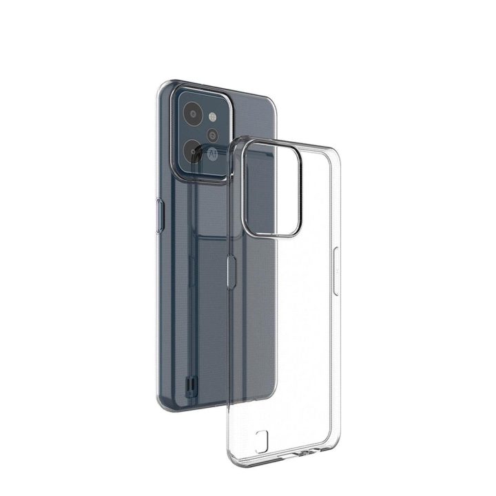 Ultra Clear 0,5 mm dėklas, skirtas Realme C31 plonu dangteliu, skaidrus