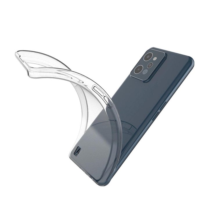 Ultra Clear 0,5 mm dėklas, skirtas Realme C31 plonu dangteliu, skaidrus