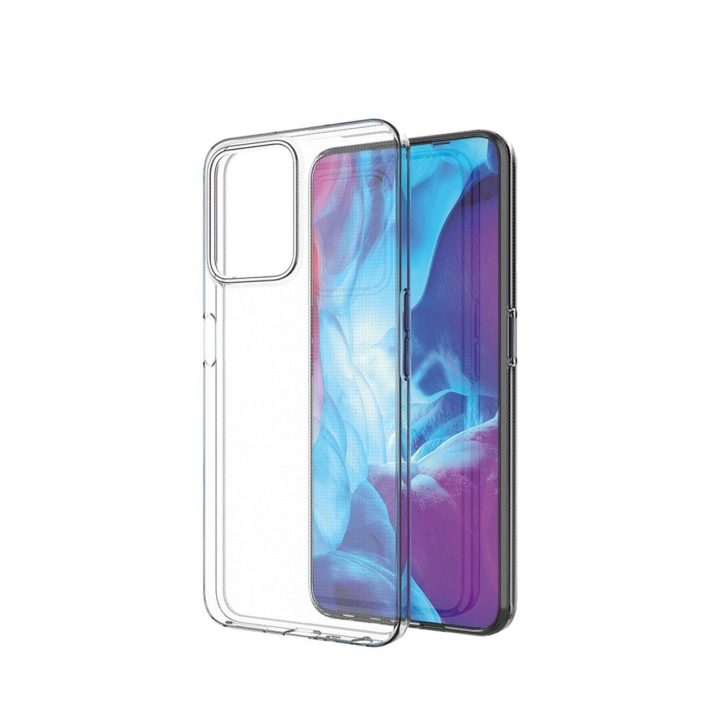 Ultra Clear 0,5 mm dėklas, skirtas Realme C35 plonu dangteliu, skaidrus