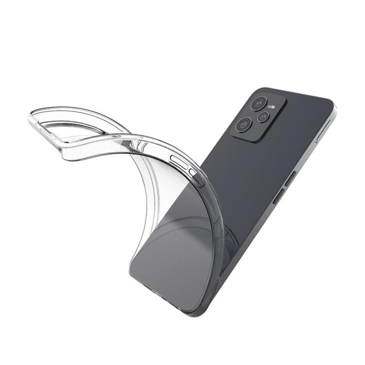Ultra Clear 0,5 mm dėklas, skirtas Realme C35 plonu dangteliu, skaidrus
