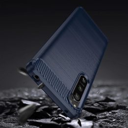 Thunder Case dėklas Xiaomi 12 Lite silikoniniam šarvų dėklui juodas