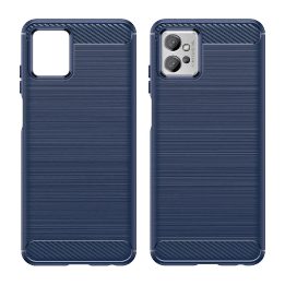 Carbon Case dėklas skirtas Realme C31 lankstus silikoninis anglies dangtelis juodas