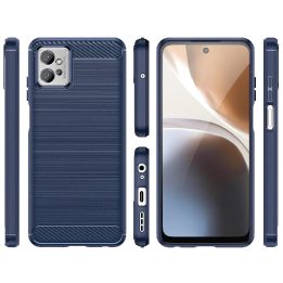 Carbon Case dėklas skirtas Realme C35 lankstus silikoninis anglies dangtelis juodas