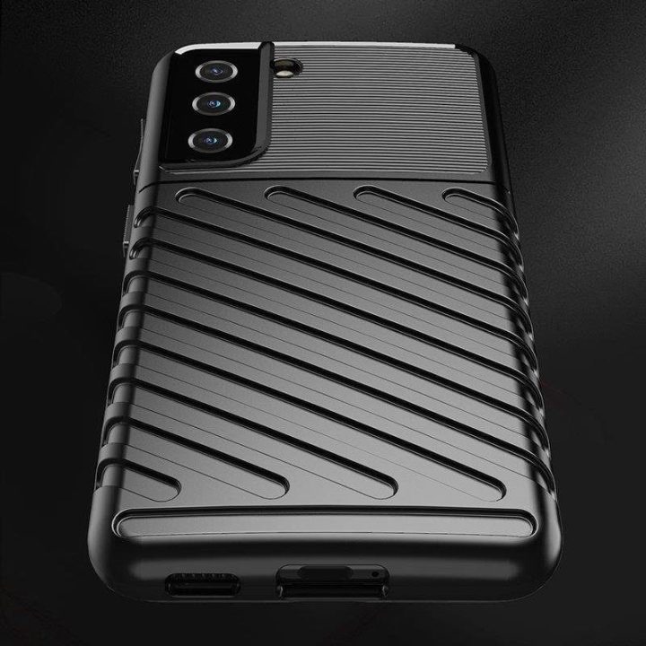 Thunder Case dėklas Samsung Galaxy A14 5G silikoninis šarvų dėklas juodas