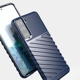 Thunder Case dėklas Samsung Galaxy S23+ silikoninis šarvų dėklas mėlynas