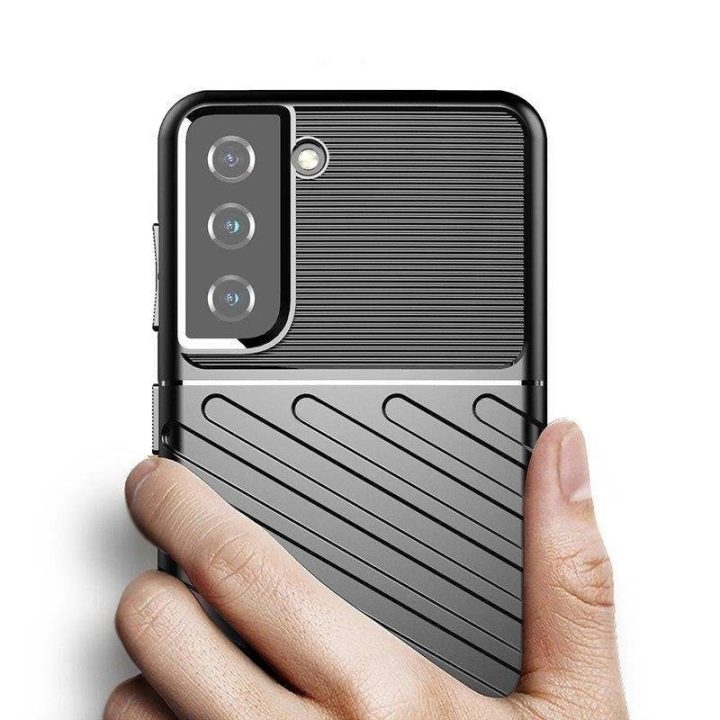 Thunder Case dėklas Samsung Galaxy S23+ silikoninis šarvų dėklas mėlynas