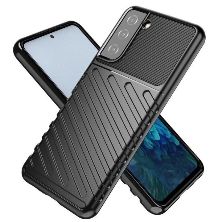 Thunder Case dėklas Samsung Galaxy S23+ silikoninis šarvų dėklas mėlynas
