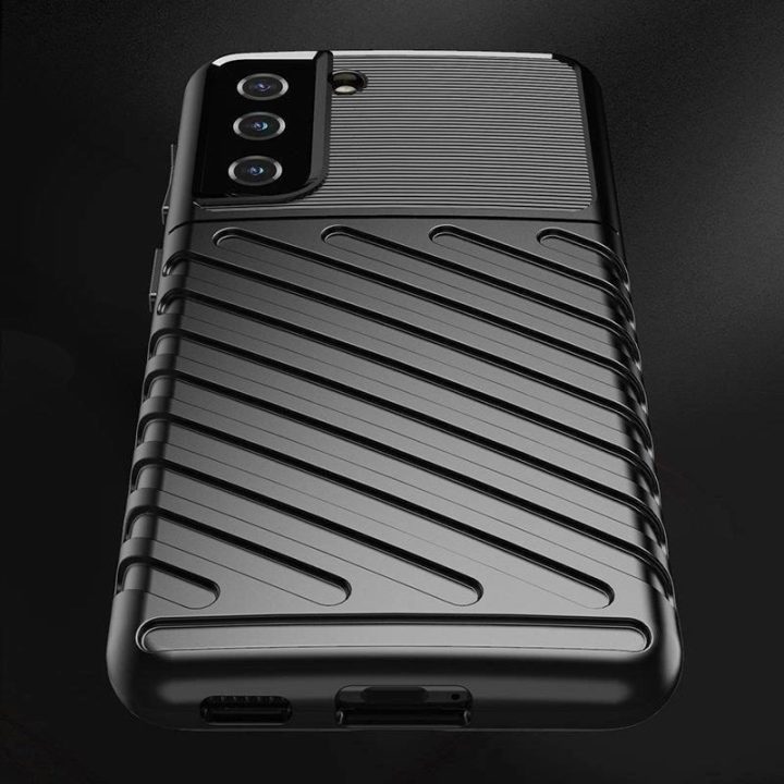 Thunder Case dėklas Samsung Galaxy S23+ silikoninis šarvų dėklas mėlynas