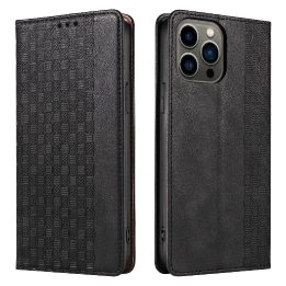 Magnetinio dirželio dėklas, skirtas Samsung Galaxy S23 Ultra Flip Wallet Mini Lanyard Stand juodas