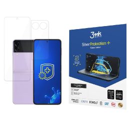 Silver Protect + Sam Z Flip 3 5G Folded Edition Antimikrobinė plėvelė drėgnam tvirtinimui