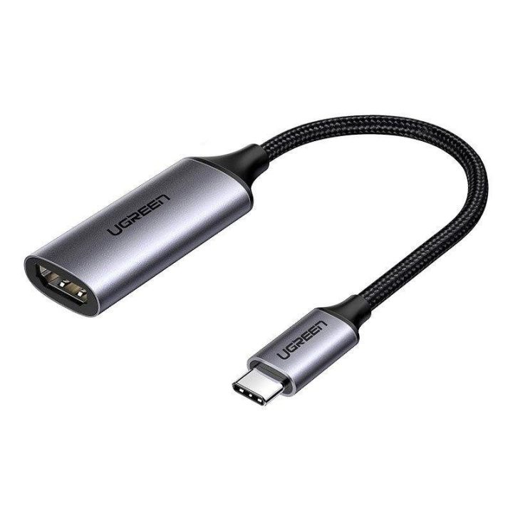 C tipo USB ir HDMI 2.0 adapteris 4K @ 60 Hz Thunderbolt 3 , skirtas MacBook / kompiuteriui, pilkos spalvos (70444)