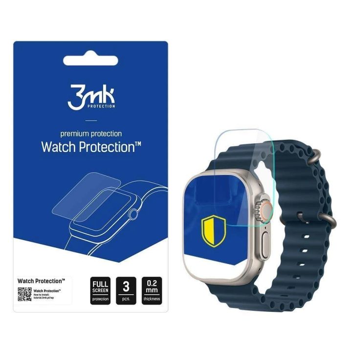 Apple Watch Ultra/Ultra 2 - Watch Protection™ prieš FlexibleGlass Lite