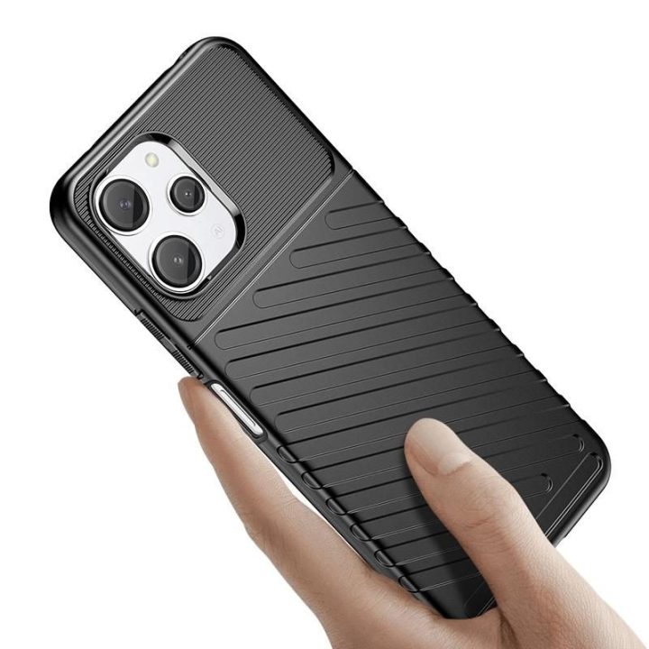 Šarvuotas Xiaomi Redmi 12 Thunder dėklas - juodas