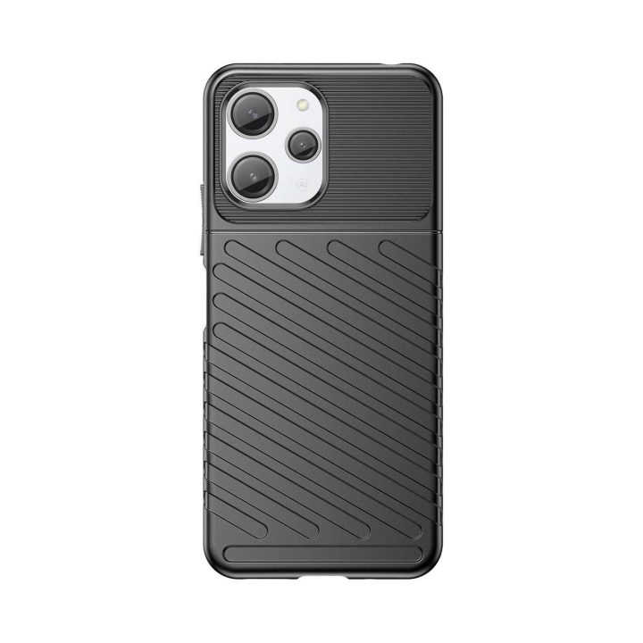 Šarvuotas Xiaomi Redmi 12 Thunder dėklas - juodas