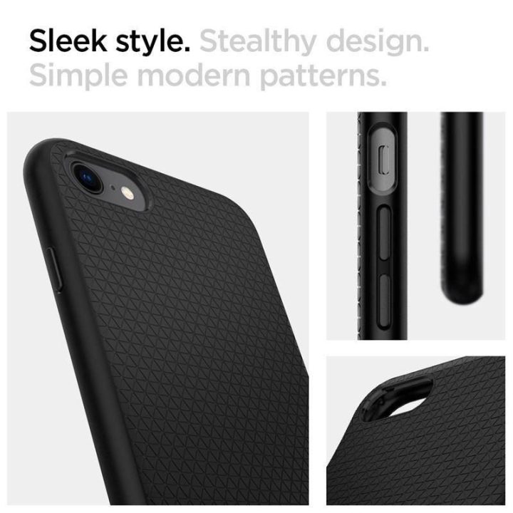 Spigen LIQUID AIR IPHONE 7 / 8 / SE 2020 / 2022 BLACK