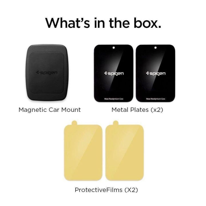 Spigen H12 VENT MAGNETINIS AUTOMOBILIO LAIKIKLIS