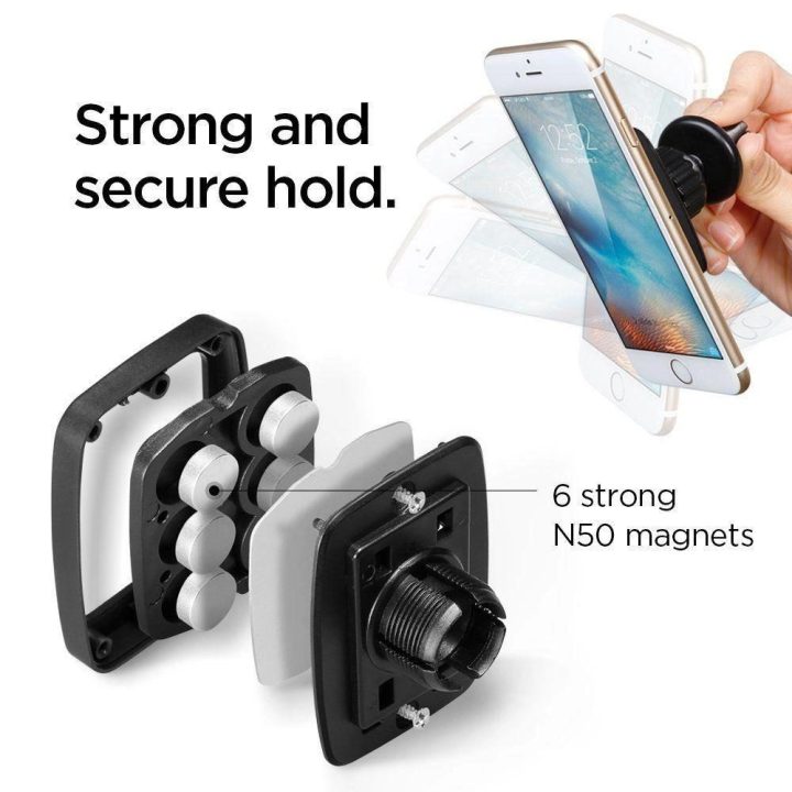 Spigen H12 VENT MAGNETINIS AUTOMOBILIO LAIKIKLIS