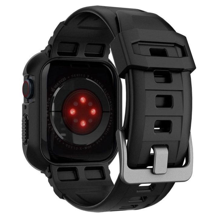 Spigen RUGGED ARMOR PRO Apple Watch 4 / 5 / 6 / 7 / 8 / SE (44 / 45MM) BLACK