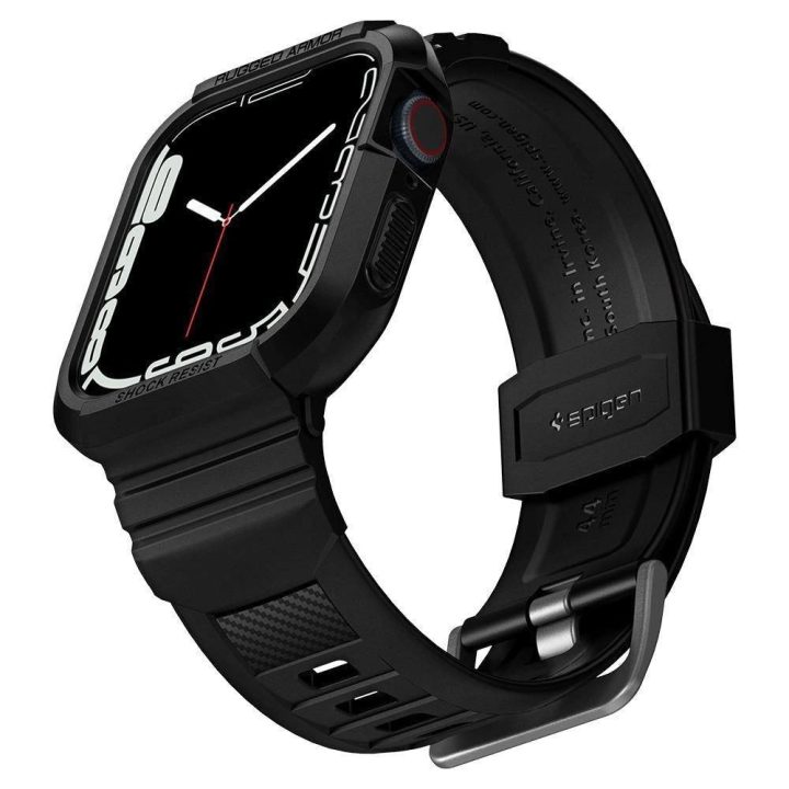Spigen RUGGED ARMOR PRO Apple Watch 4 / 5 / 6 / 7 / 8 / SE (44 / 45MM) BLACK