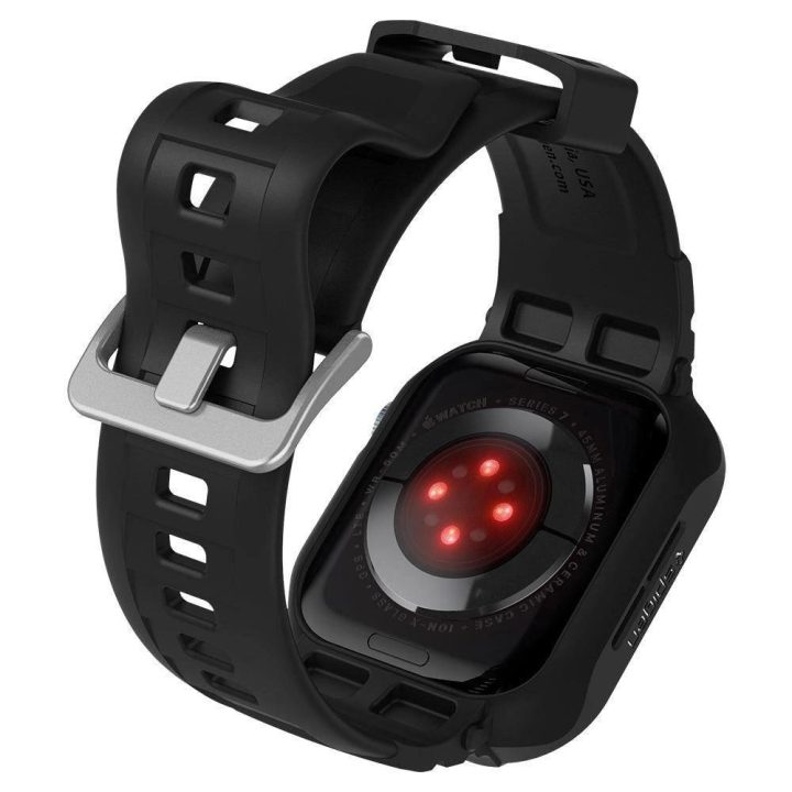 Spigen RUGGED ARMOR PRO Apple Watch 4 / 5 / 6 / 7 / 8 / SE (44 / 45MM) BLACK