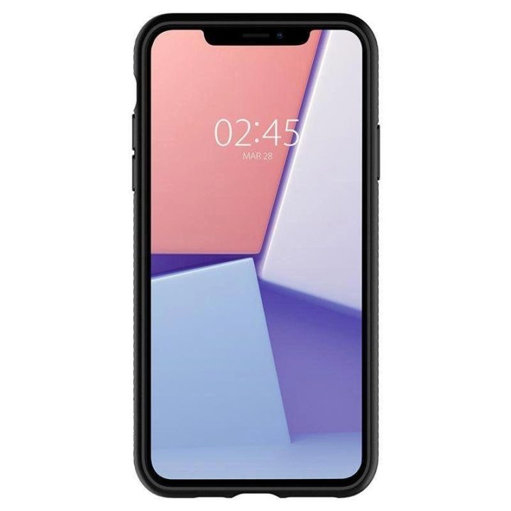 Spigen LIQUID AIR IPHONE 11 matinės juodos spalvos