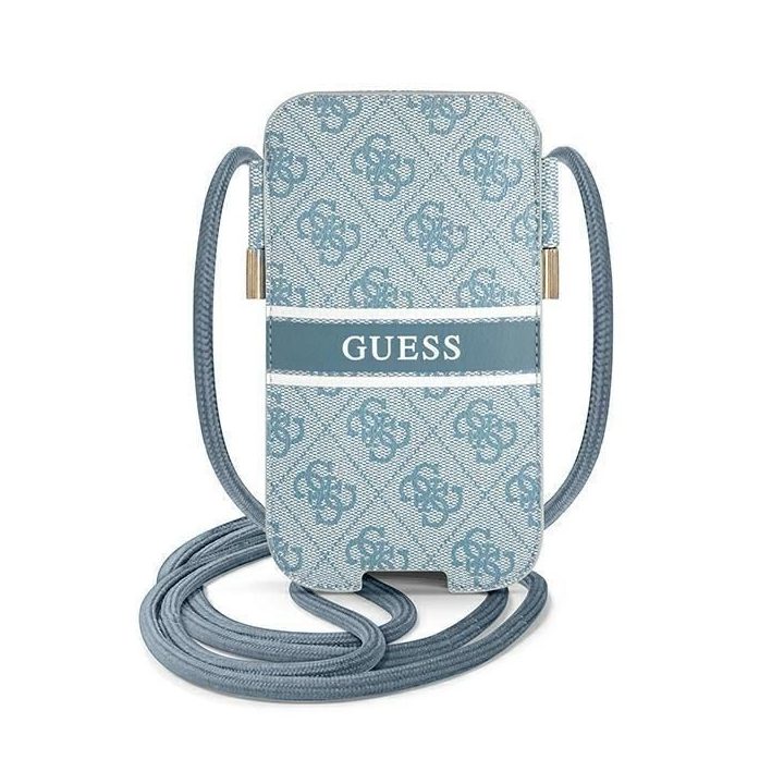 Guess rankinė GUPHL4GDBL 6,7 mėlynos/mėlynos spalvos deklas 4G Stripe