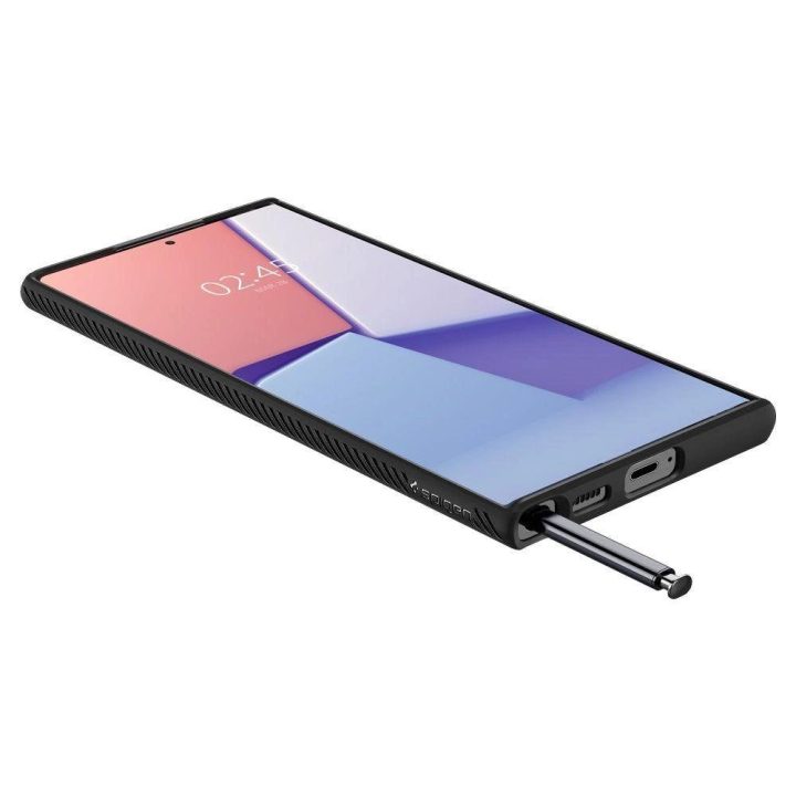 Spigen LIQUID AIR GALAXY S22 ULTRA MATTE BLACK