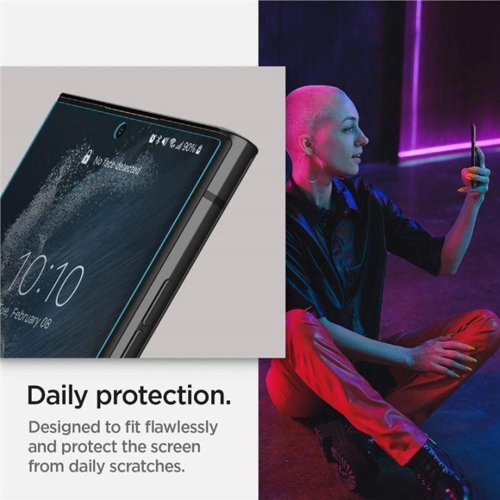 Spigen NEO FLEX 2 PAKETŲ GALAXY S22 ULTRA HYDROGEL FILMAS