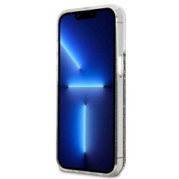 Karl Lagerfeld KLHCP13XLGGGKBK iPhone 13 Pro Max 6,7 juodos/juodos spalvos deklas Liquid Glitter Gatsby