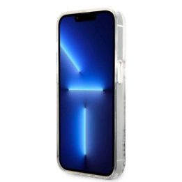 Karl Lagerfeld KLHCP14LLNKHCH iPhone 14 Pro 6,1 sidabrinis/sidabrinis deklas Glitter Karl Head