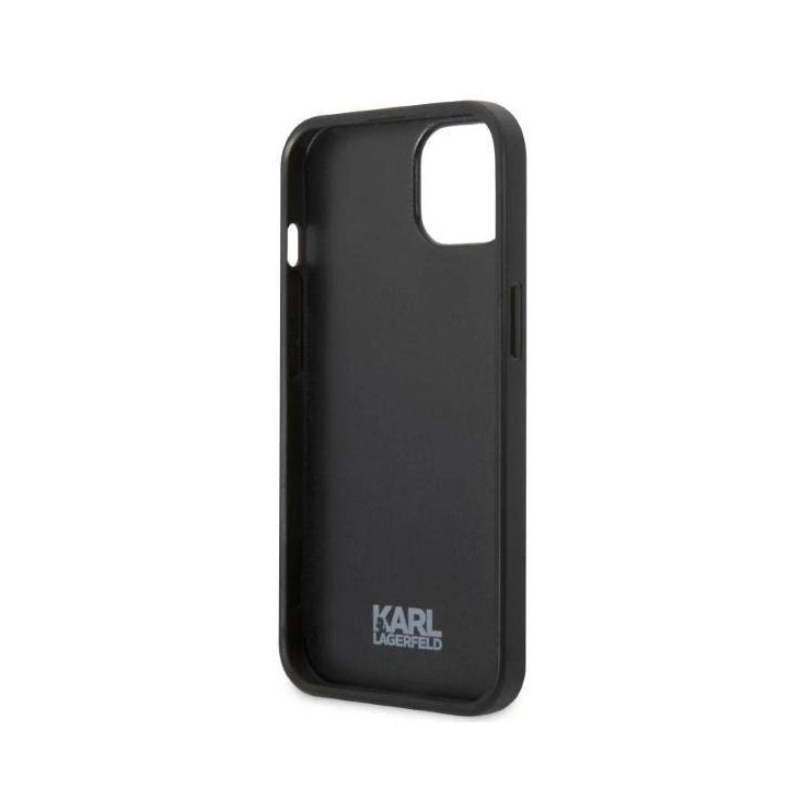 Karl Lagerfeld KLHCP13MPMNIKBL iPhone 13 6,1 deklas mėlyna/mėlyna Monogram Ikonik Patch