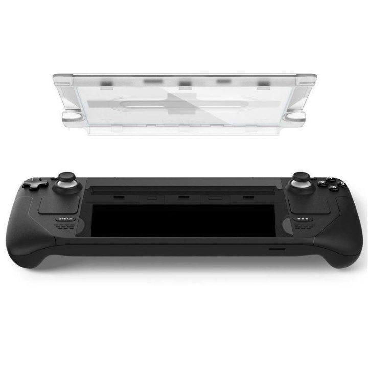 Apsauginis stiklas Spigen GLAS.TR EZ FIT STEAM DECK CLEAR