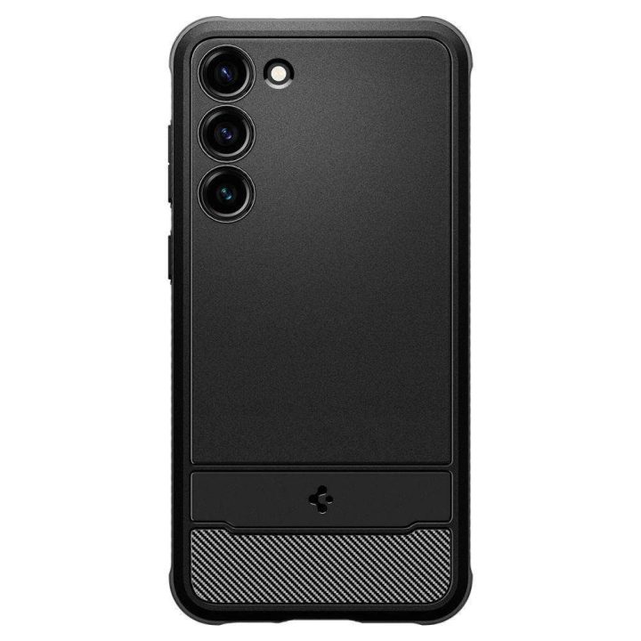 Spigen RUGGED ARMOR GALAXY S23 MATINIAI BLACK