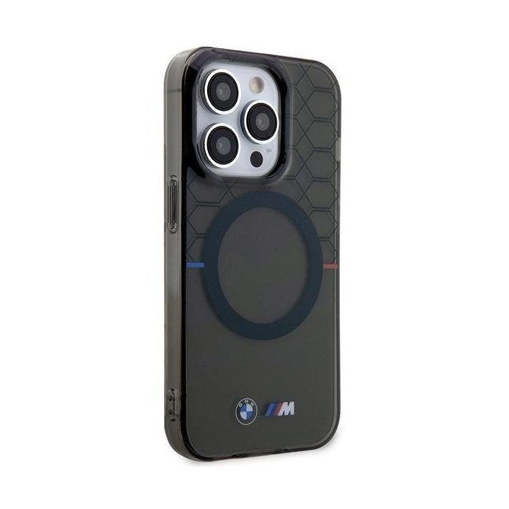 Dėklas BMW BMHMP14XHGPK iPhone 14 Pro Max 6.7 pilkos/pilkos spalvos deklas MagSafe