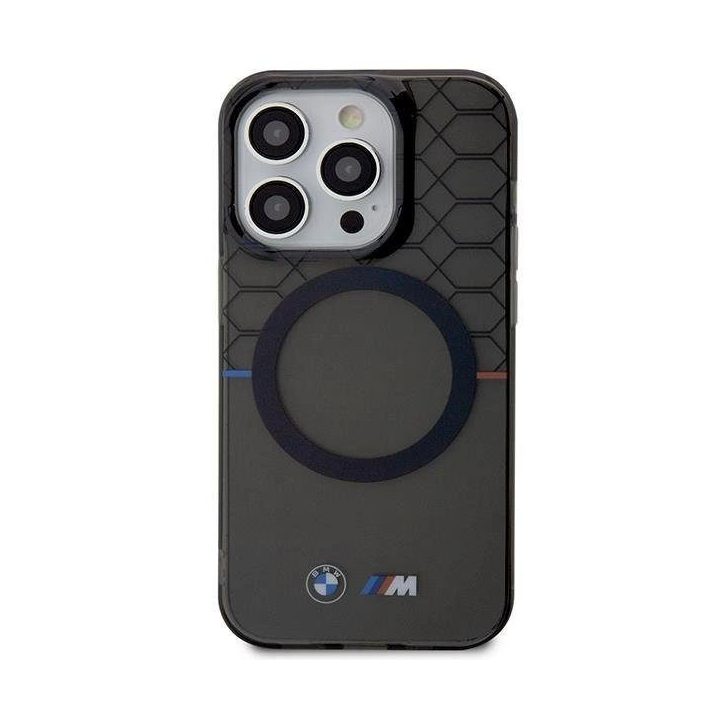 Dėklas BMW BMHMP14XHGPK iPhone 14 Pro Max 6.7 pilkos/pilkos spalvos deklas MagSafe