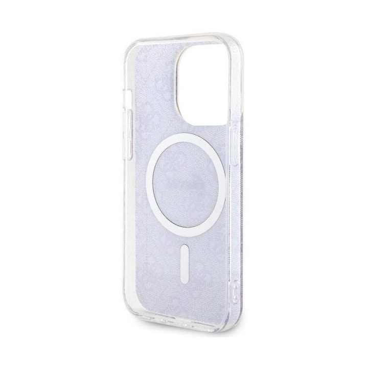 Guess GUHMP14LH4STU iPhone 14 Pro 6.1 violetinės/violetinės spalvos deklas 4G MagSafe