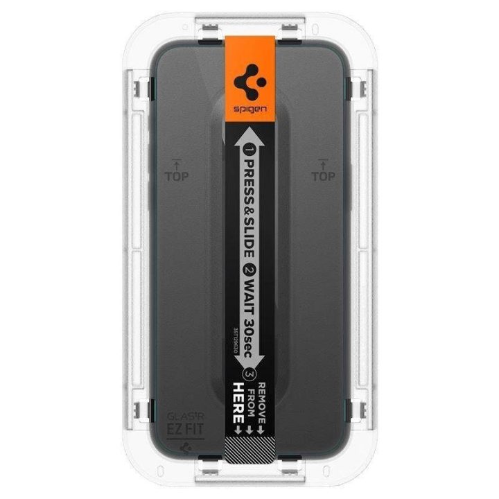Apsauginis stiklas Spigen GLAS.TR EZ FIT 2 PAKETAI IPHONE 15 PRO CLEAR