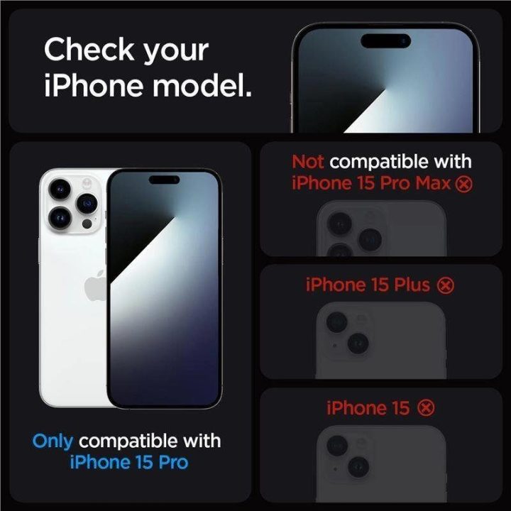 Apsauginis stiklas Spigen GLAS.TR EZ FIT 2 PAKETAI IPHONE 15 PRO CLEAR