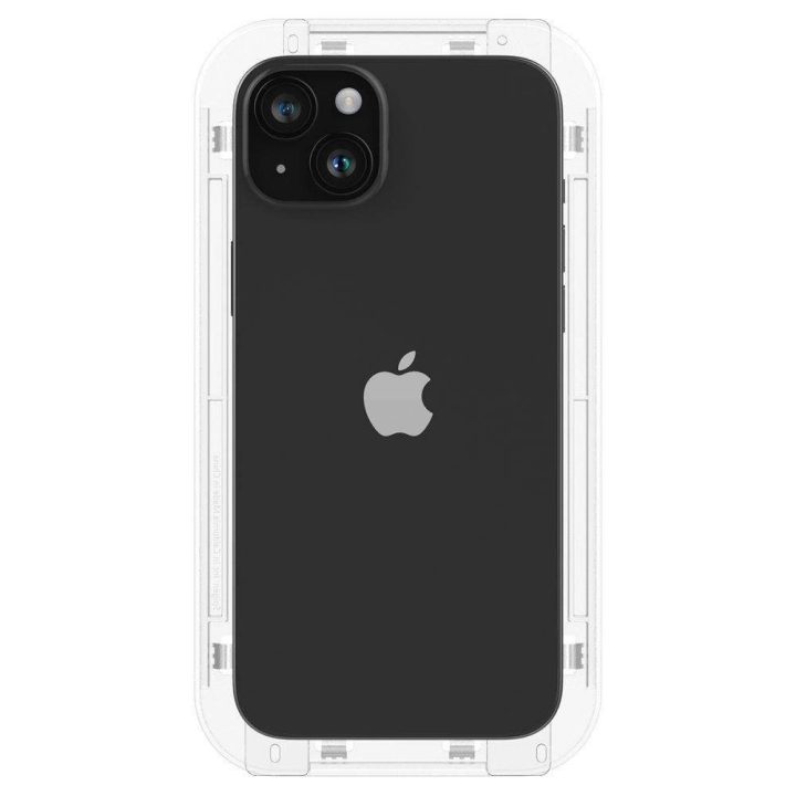 Apsauginis stiklas Spigen GLAS.TR EZ FIT 2 PAKETAI IPHONE 15 CLEAR