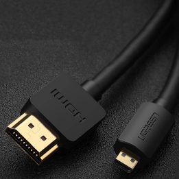 Mikro HDMI kabelis - HDMI kabelis 3 m juodas (HD127)