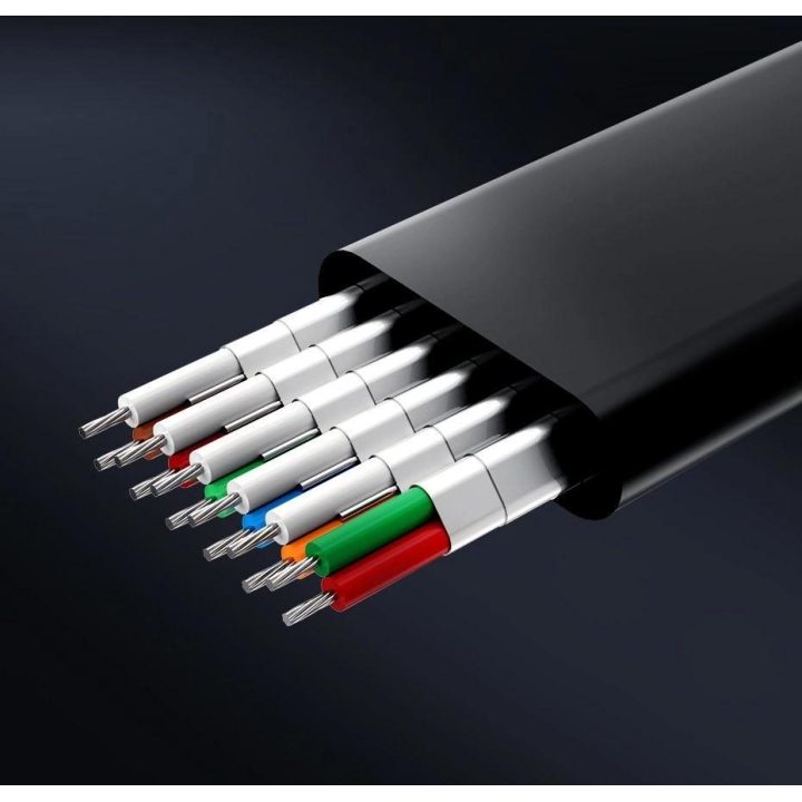 HDMI - VGA adapteris micro USB / garso 3,5 mm mini lizdas juodas (40248)
