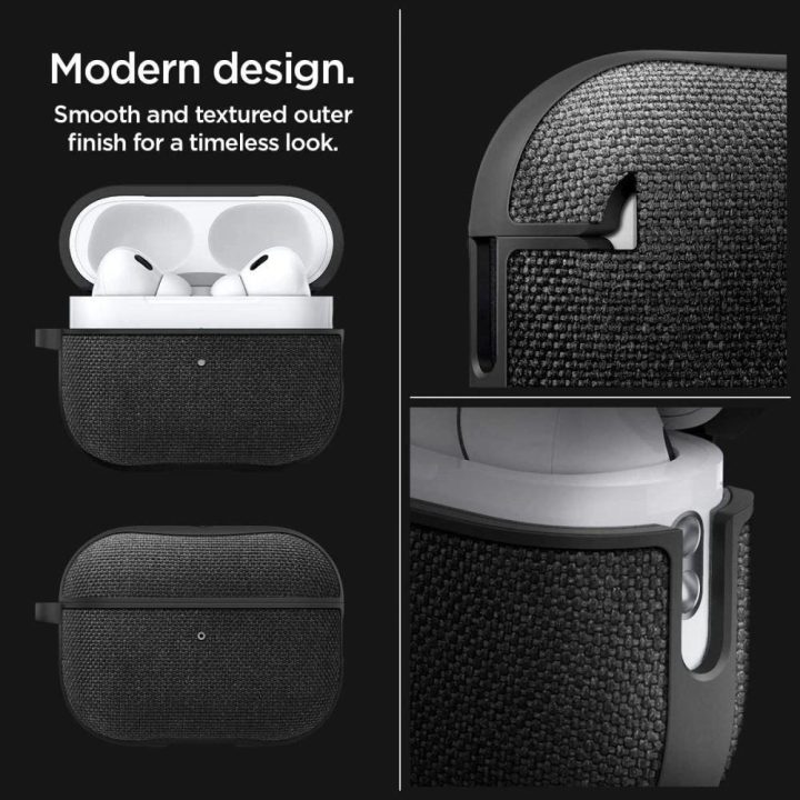 Spigen URBAN FIT Apple AIRPODS PRO 1/2 BLACK